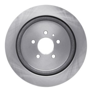 Ford Mustang Brake Rotor (1) - Rear - R1 Concepts - Plain - `13-`14